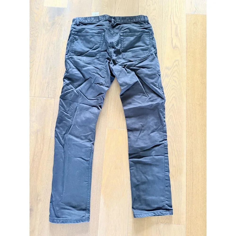 Bonobos Chinos Slim 31W by 30L Navy Micro Courd